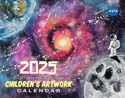 NASA Children's Artwork 2025 Calendar