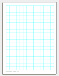 Free Printable Grid Paper  Six styles of quadrille paper.