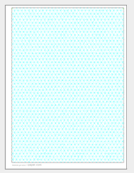 Graph Paper Pad A3 Perspective