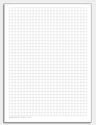 Free Printable Grid Paper | Six styles of quadrille paper.