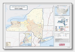 printable New York congressional district map
